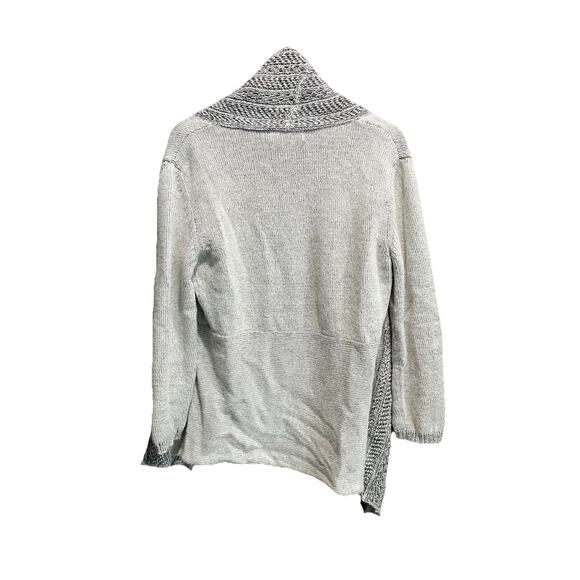 Peruvian Link Alpaca Collection Light Gray Women's Open Cardigan‎ Size Small - Picture 2 of 5